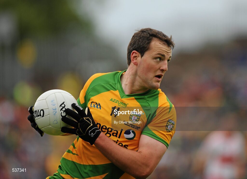 17 July 2011; Michael Murphy, Donegal. Ulster GAA Football Senior Championship Final, Derry v Donegal, St Tiernach's Park, Clones, Co. Monaghan. Picture credit: Oliver McVeigh / SPORTSFILE