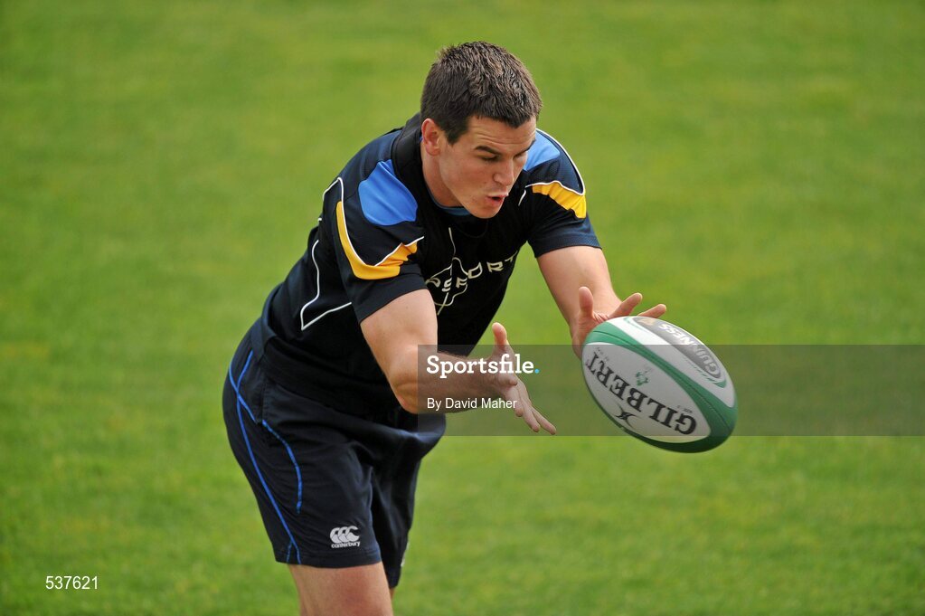 22 July 2011; Leinster's Jonathan Sexton in action during an open training session ahead of the 2011/12 season. Tallaght Stadium, Tallaght, Dublin. Picture credit: David Maher / SPORTSFILE