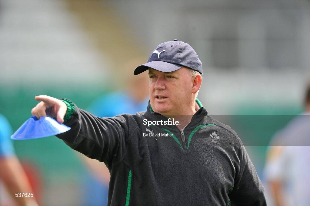 22 July 2011; Ireland head coach Declan Kidney during Leinster's open training session ahead of the 2011/12 season. Tallaght Stadium, Tallaght, Dublin. Picture credit: David Maher / SPORTSFILE
