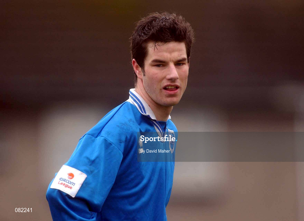27 February 2002; Paul Finucane of Limerick during the eircom League Cup Semi-Final match between Limerick and Shamrock Rovers at Jackman Park in Limerick. Photo by David Maher/Sportsfile
