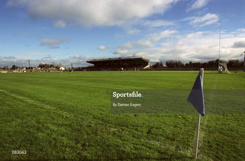 2 March 2002; A general view of the pitch and stadium prior to the AIB GAA Football All-Ireland Senior Club Championship Semi-Final match between Nemo Rangers and Charlestown Sarsfield at McDonagh Park in Nenagh, Tipperary. Photo by Damien Eagers/Sportsfile