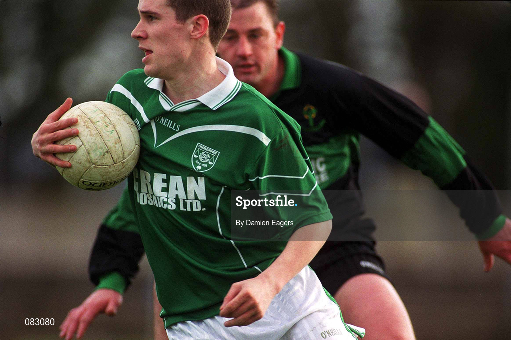 2 March 2002; Paul Mulligan of Charlestown Sarsfield during the AIB GAA Football All-Ireland Senior Club Championship Semi-Final match between Nemo Rangers and Charlestown Sarsfield at McDonagh Park in Nenagh, Tipperary. Photo by Damien Eagers/Sportsfile