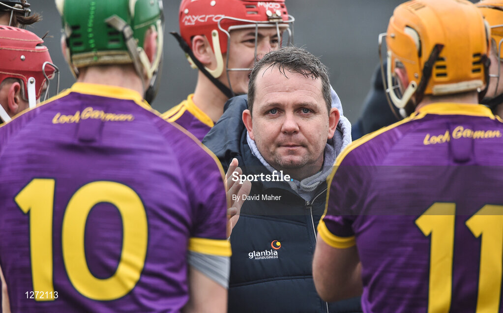 19 February 2017; Wexford manager Davy Fitzgerald before the start of the Allianz Hurling League Division 1B Round 2 match between Galway and Wexford at Pearse Stadium in Galway. Photo by David Maher/Sportsfile