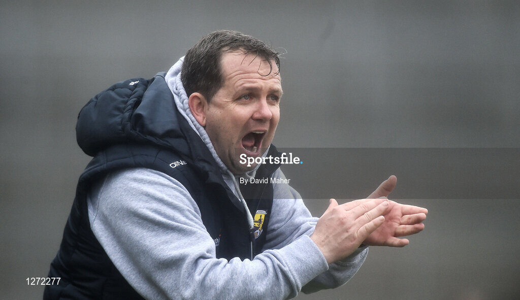 19 February 2017; Manager of Wexford Davy Fitzgerald during the Allianz Hurling League Division 1B Round 2 match between Galway and Wexford at Pearse Stadium in Galway. Photo by David Maher/Sportsfile