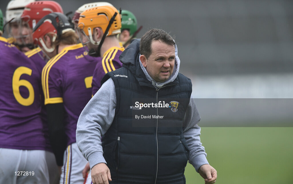 19 February 2017; Wexford manager Davy Fitzgerald prior to the Allianz Hurling League Division 1B Round 2 match between Galway and Wexford at Pearse Stadium in Galway. Photo by David Maher/Sportsfile