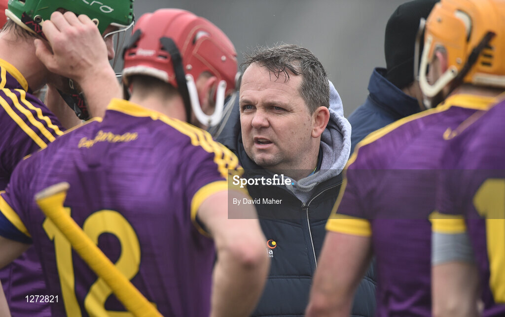 19 February 2017; Wexford manager Davy Fitzgerald prior to the Allianz Hurling League Division 1B Round 2 match between Galway and Wexford at Pearse Stadium in Galway. Photo by David Maher/Sportsfile