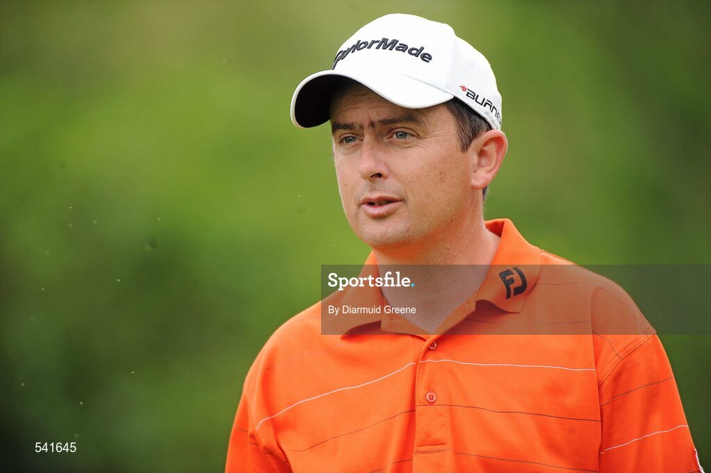 30 July 2011; Peter Lawrie during the third round of the 2011 Discover Ireland Irish Open Golf Championship, Killarney Golf & Fishing Club, Killarney, Co. Kerry. Picture credit: Diarmuid Greene / SPORTSFILE