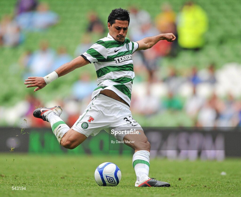 30 July 2011; Byram Kayal, Glasgow Celtic. Dublin Super Cup, Inter Milan v Glasgow Celtic FC, Aviva Stadium, Lansdowne Road, Dublin. Picture credit: David Maher / SPORTSFILE