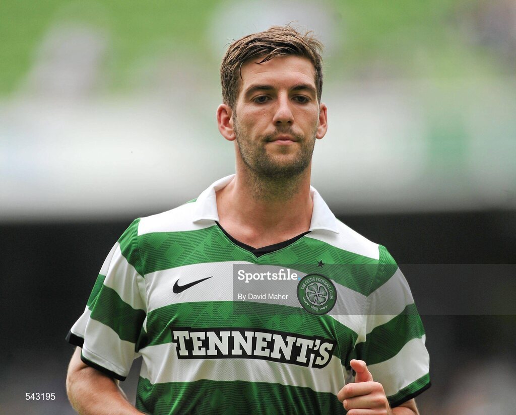 30 July 2011; Charlie Mulgrew, Glasgow Celtic. Dublin Super Cup, Inter Milan v Glasgow Celtic FC, Aviva Stadium, Lansdowne Road, Dublin. Picture credit: David Maher / SPORTSFILE
