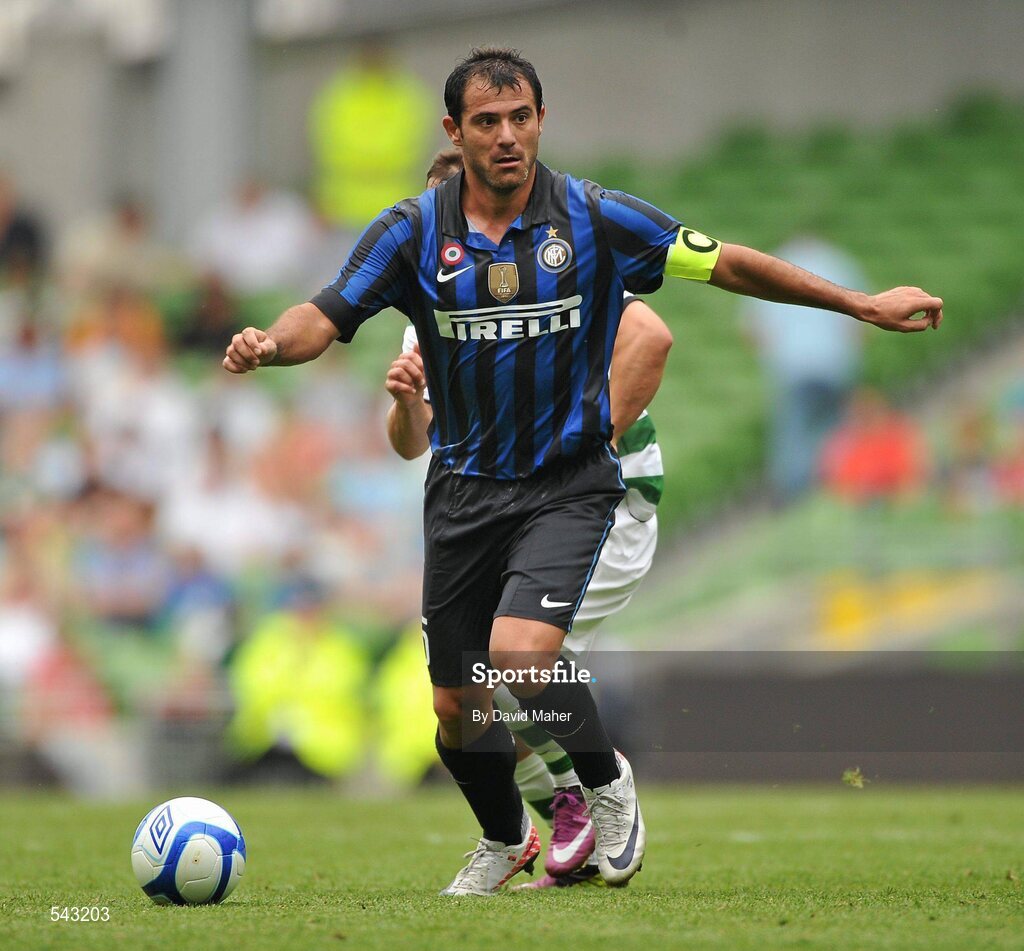 30 July 2011; Dejan Stankovic,  Inter Milan. Dublin Super Cup, Inter Milan v Glasgow Celtic FC, Aviva Stadium, Lansdowne Road, Dublin. Picture credit: David Maher / SPORTSFILE