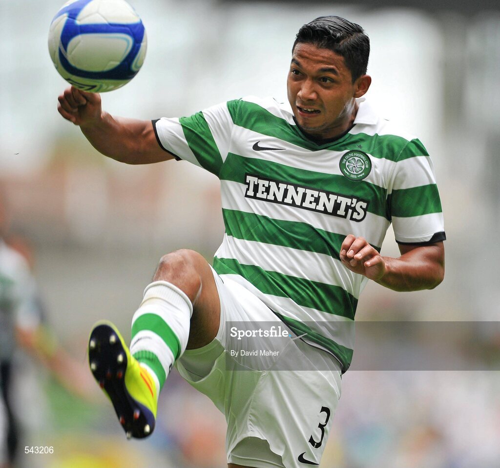 30 July 2011; Emilio Izaguerie, Glasgow Celtic. Dublin Super Cup, Inter Milan v Glasgow Celtic FC, Aviva Stadium, Lansdowne Road, Dublin. Picture credit: David Maher / SPORTSFILE