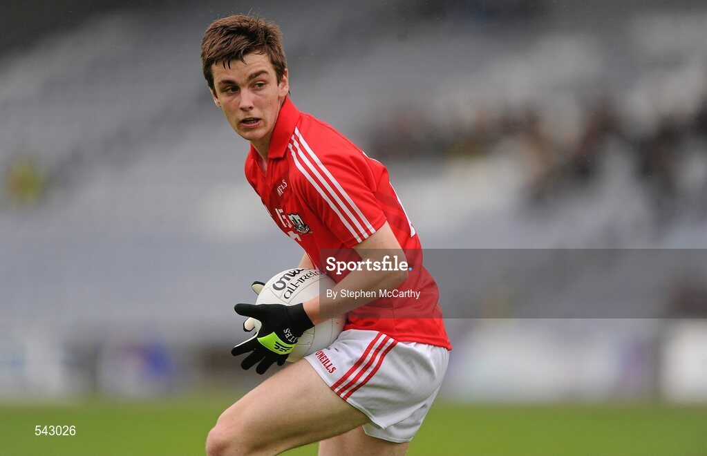 1 August 2011; David Harrington, Cork. GAA Football All-Ireland Minor Championship Quarter-Final, Dublin v Cork, O'Moore Park, Portlaoise, Co. Laois. Picture credit: Stephen McCarthy / SPORTSFILE