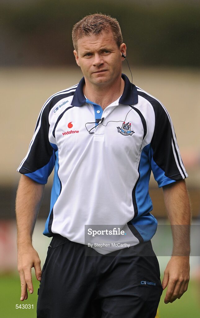 1 August 2011; Dublin manager Dessie Farrell. GAA Football All-Ireland Minor Championship Quarter-Final, Dublin v Cork, O'Moore Park, Portlaoise, Co. Laois. Picture credit: Stephen McCarthy / SPORTSFILE