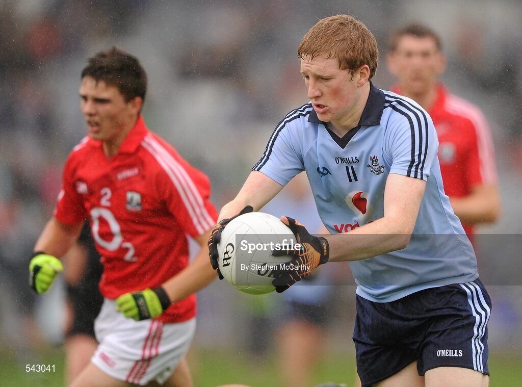 1 August 2011; David Campbell, Dublin. GAA Football All-Ireland Minor Championship Quarter-Final, Dublin v Cork, O'Moore Park, Portlaoise, Co. Laois. Picture credit: Stephen McCarthy / SPORTSFILE