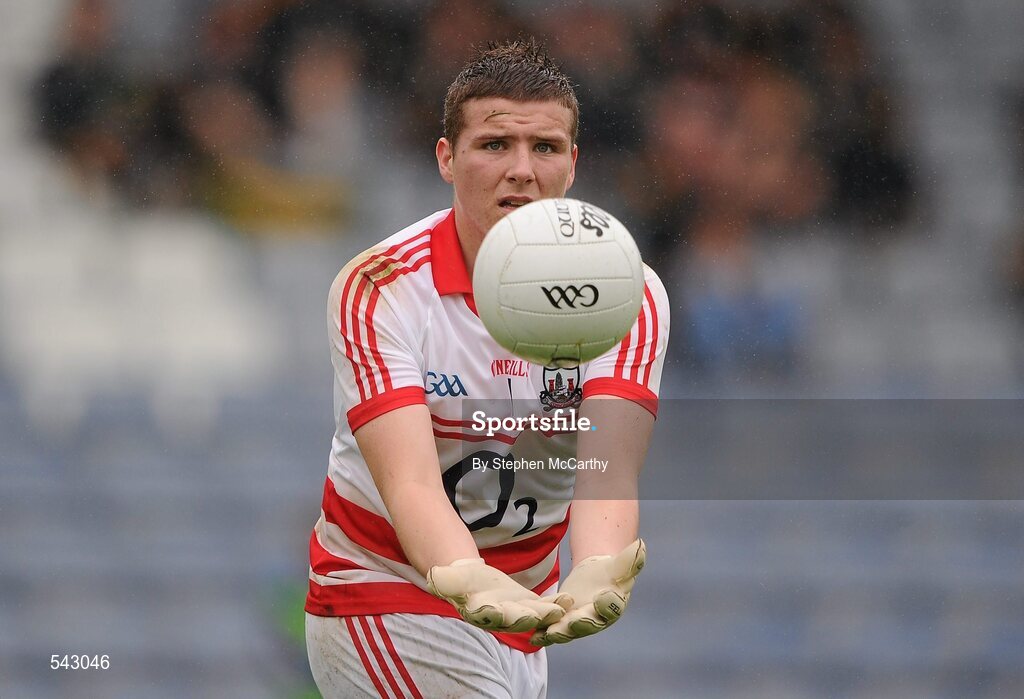 1 August 2011; James McDonnell, Cork. GAA Football All-Ireland Minor Championship Quarter-Final, Dublin v Cork, O'Moore Park, Portlaoise, Co. Laois. Picture credit: Stephen McCarthy / SPORTSFILE