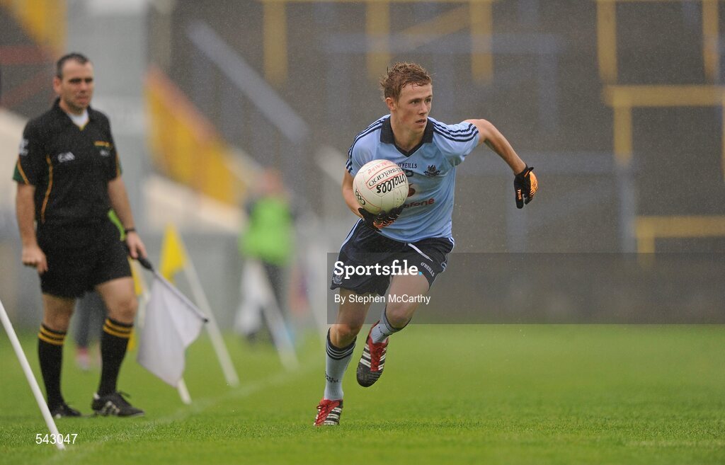 1 August 2011; Paul Mannion, Dublin. GAA Football All-Ireland Minor Championship Quarter-Final, Dublin v Cork, O'Moore Park, Portlaoise, Co. Laois. Picture credit: Stephen McCarthy / SPORTSFILE
