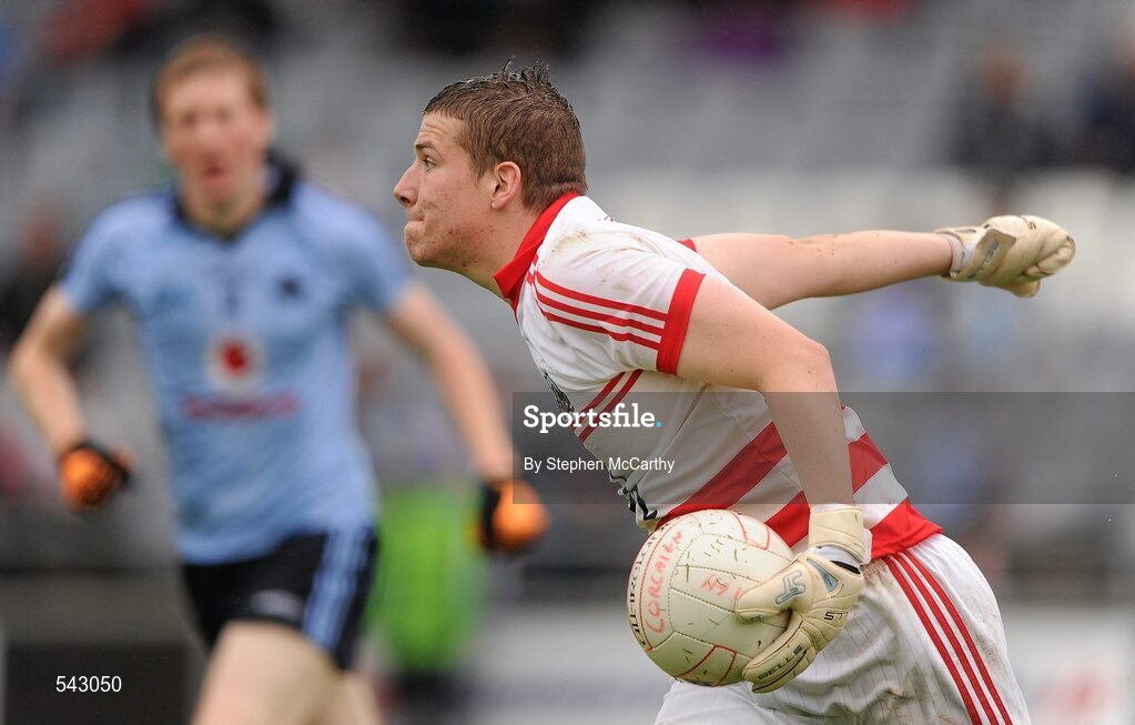 1 August 2011; James McDonnell, Cork. GAA Football All-Ireland Minor Championship Quarter-Final, Dublin v Cork, O'Moore Park, Portlaoise, Co. Laois. Picture credit: Stephen McCarthy / SPORTSFILE