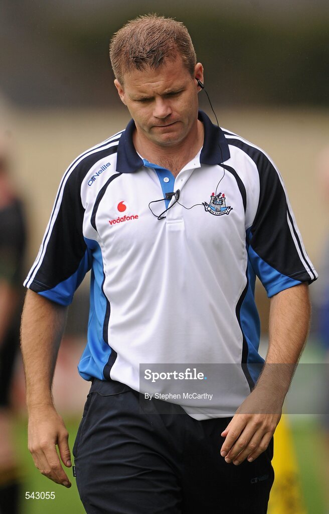 1 August 2011; Dublin manager Dessie Farrell. GAA Football All-Ireland Minor Championship Quarter-Final, Dublin v Cork, O'Moore Park, Portlaoise, Co. Laois. Picture credit: Stephen McCarthy / SPORTSFILE