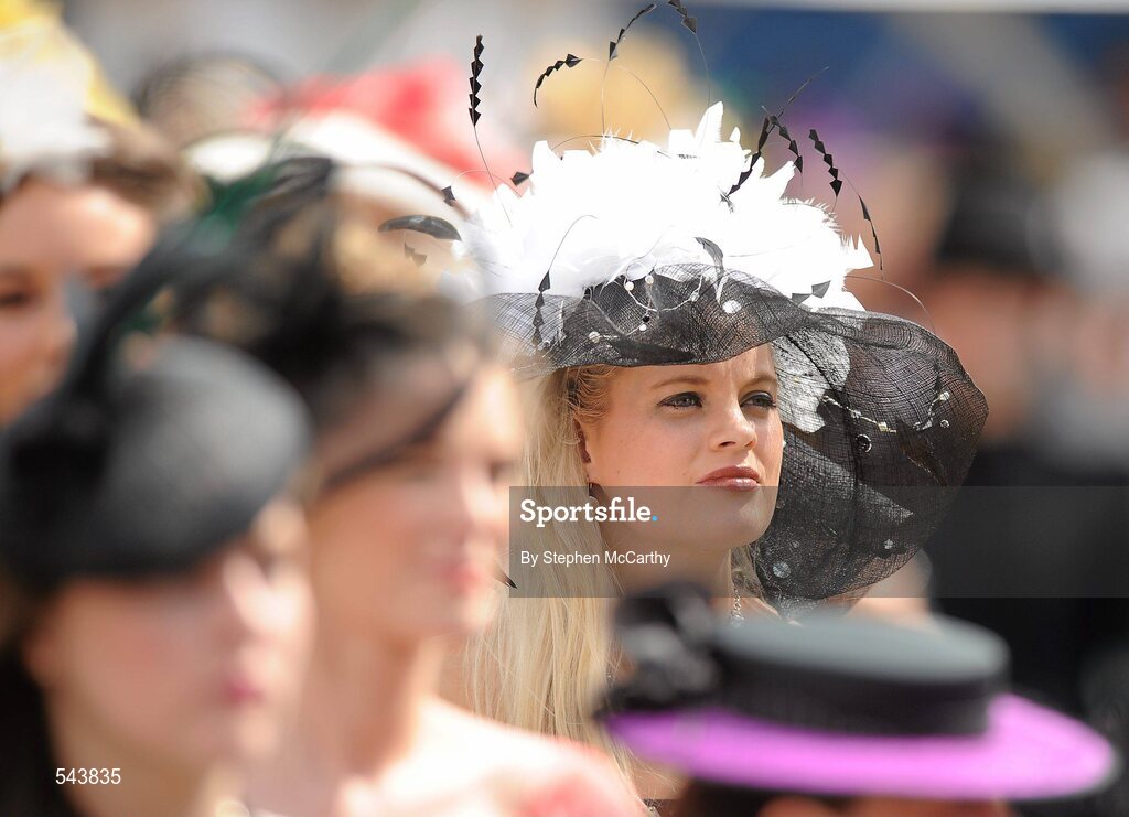 4 August 2011; Anne Marie Corbett, from Mitchelstown, Co. Cork, during Ladies Day of the Dublin Horse Show 2011, RDS, Ballsbridge, Dublin. Picture credit: Stephen McCarthy / SPORTSFILE