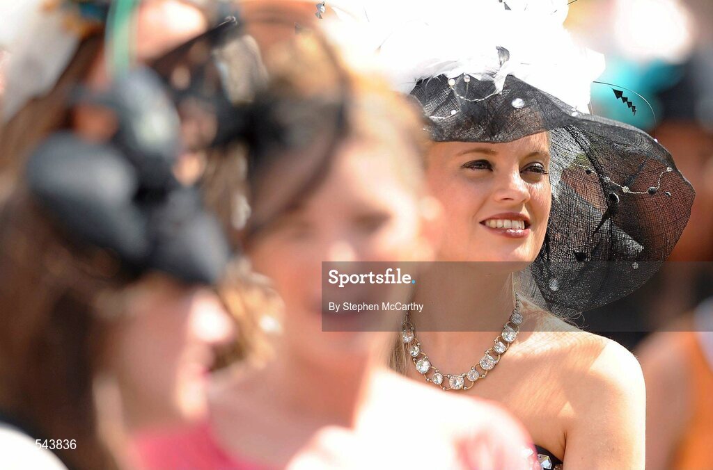 4 August 2011; Anne Marie Corbett, from Mitchelstown, Co. Cork, during Ladies Day of the Dublin Horse Show 2011, RDS, Ballsbridge, Dublin. Picture credit: Stephen McCarthy / SPORTSFILE