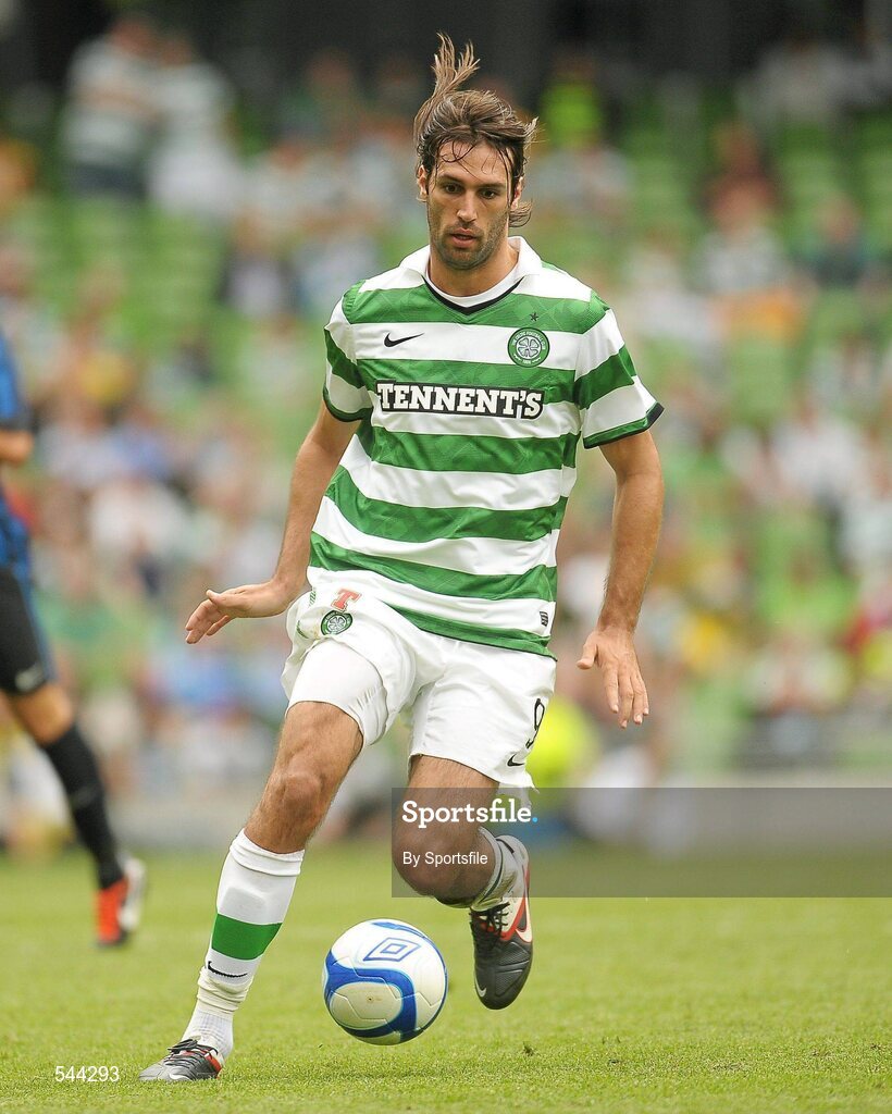 30 July 2011; Georgios Samaras, Glasgow Celtic FC. Dublin Super Cup, Inter Milan v Glasgow Celtic FC, Aviva Stadium, Lansdowne Road, Dublin. Photo by Sportsfile