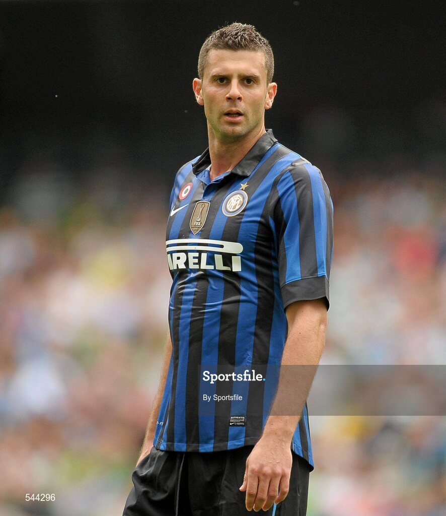 30 July 2011; Thiago Motta, Inter Milan. Dublin Super Cup, Inter Milan v Glasgow Celtic FC, Aviva Stadium, Lansdowne Road, Dublin. Photo by Sportsfile