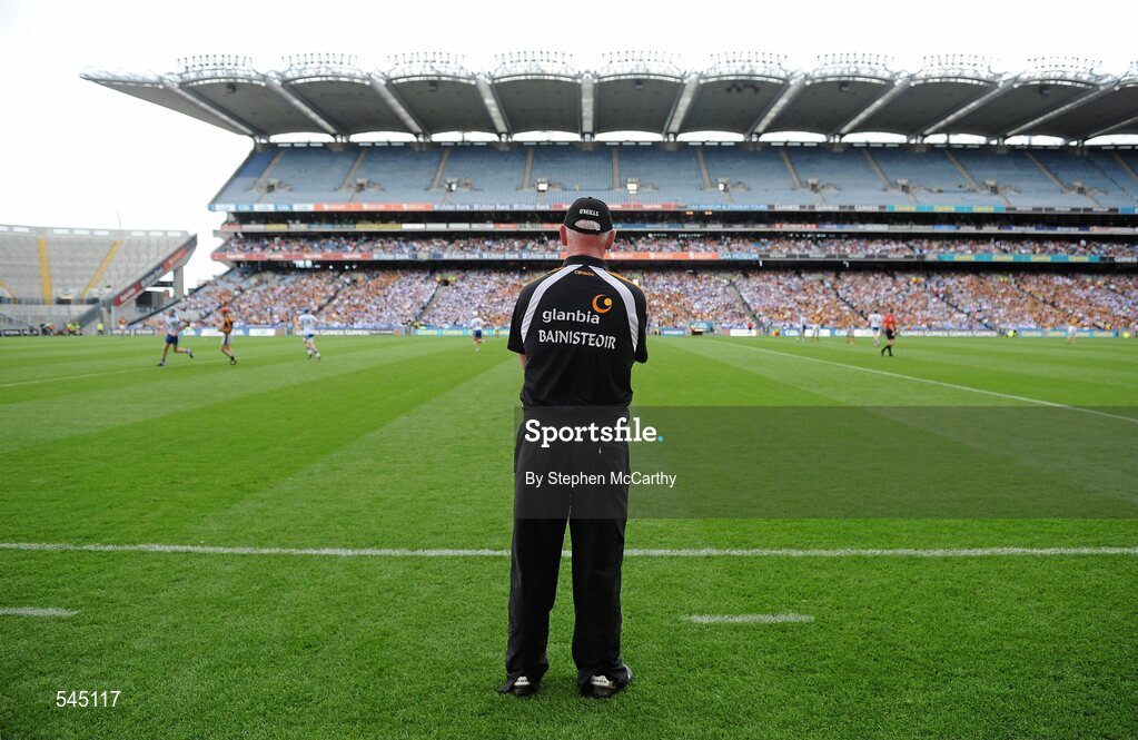 7 August 2011; Kilkenny manager Brian Cody during the game. GAA Hurling All-Ireland Senior Championship Semi-Final, Kilkenny v Waterford, Croke Park, Dublin. Picture credit: Stephen McCarthy / SPORTSFILE