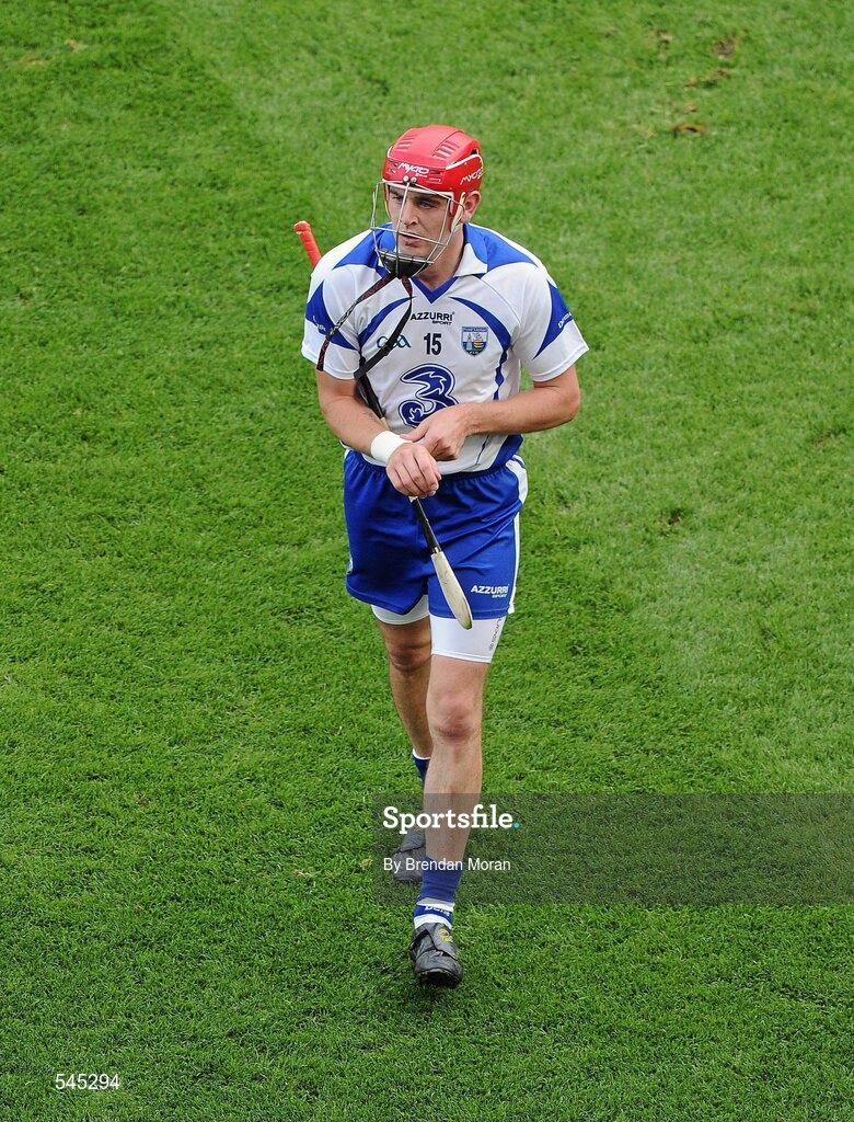 7 August 2011; Eoin Kelly, Waterford, leaves the pitch after being substituted. GAA Hurling All-Ireland Senior Championship Semi-Final, Kilkenny v Waterford, Croke Park, Dublin. Picture credit: Brendan Moran / SPORTSFILE