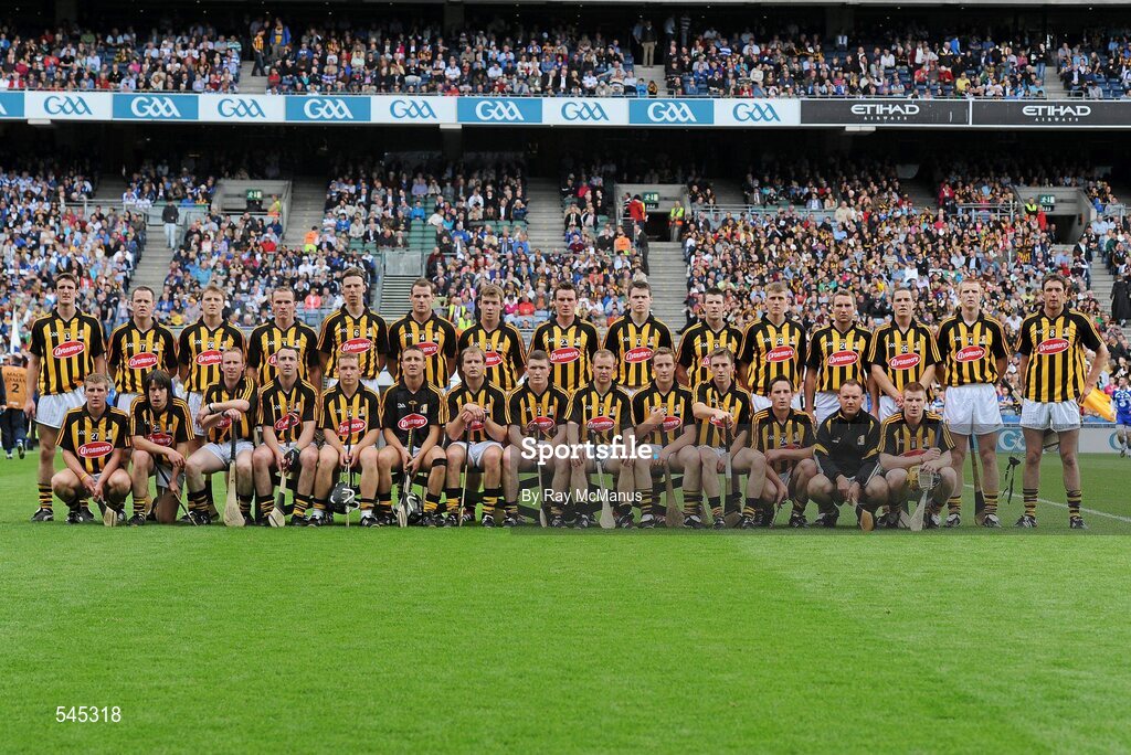 7 August 2011; The Kilkenny squad. GAA Hurling All-Ireland Senior Championship Semi-Final, Kilkenny v Waterford, Croke Park, Dublin. Picture credit: Ray McManus / SPORTSFILE