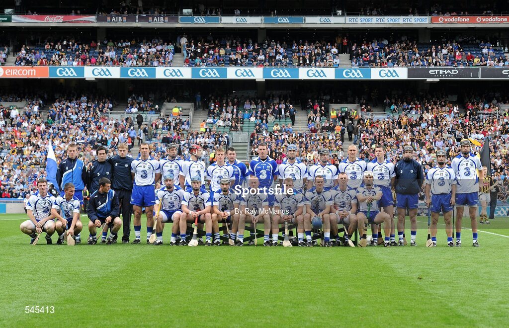 7 August 2011; The Waterford squad. GAA Hurling All-Ireland Senior Championship Semi-Final, Kilkenny v Waterford, Croke Park, Dublin. Picture credit: Ray McManus / SPORTSFILE