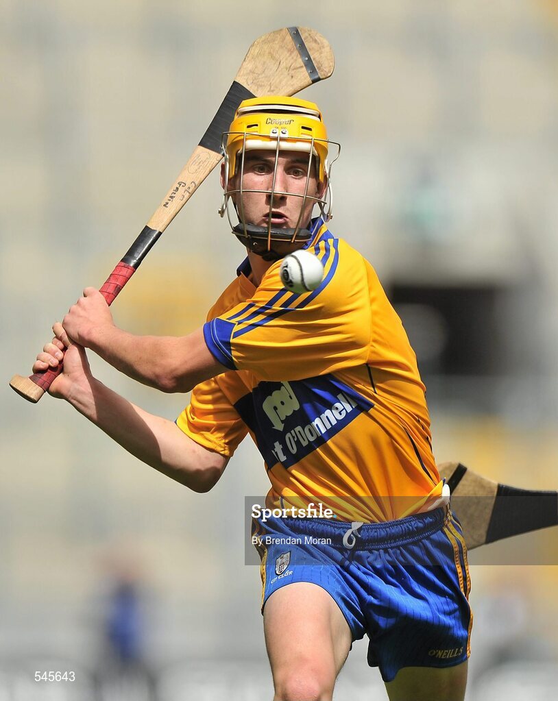 7 August 2011; Colm Galvin, Clare. GAA Hurling All-Ireland Minor Championship Semi-Final, Clare v Galway, Croke Park, Dublin. Picture credit: Brendan Moran / SPORTSFILE