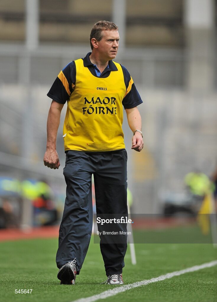 7 August 2011; Donal Moloney, Joint Clare Manager. GAA Hurling All-Ireland Minor Championship Semi-Final, Clare v Galway, Croke Park, Dublin. Picture credit: Brendan Moran / SPORTSFILE