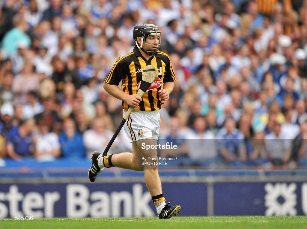 7 August 2011; Richie Hogan, Kilkenny, after he scored his side's first goal. GAA Hurling All-Ireland Senior Championship Semi-Final, Kilkenny v Waterford, Croke Park, Dublin. Picture credit: Daire Brennan / SPORTSFILE