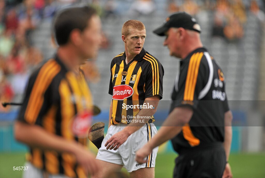 7 August 2011; Henry Shefflin, Kilkenny, during the warm-up. GAA Hurling All-Ireland Senior Championship Semi-Final, Kilkenny v Waterford, Croke Park, Dublin. Picture credit: Daire Brennan / SPORTSFILE