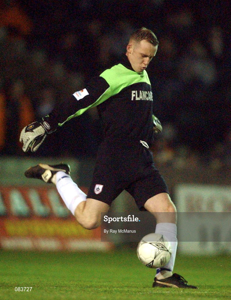 15 March 2002; Kevin McCormack of Longford Town during the Eircom League Premier Division match between Bohemians and Longford Town at Dalymount Park in Dublin. Photo by Ray McManus/Sportsfile