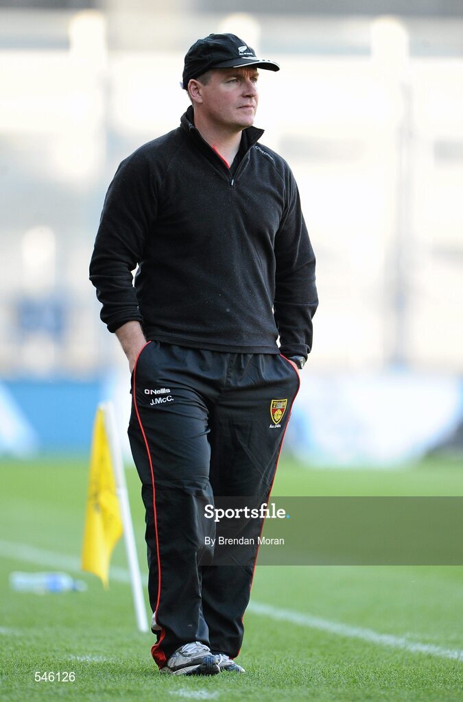 23 July 2011; James McCartan, Down manager. GAA Football All-Ireland Senior Championship Qualifier Round 4, Cork v Down, Croke Park, Dublin. Picture credit: Brendan Moran / SPORTSFILE