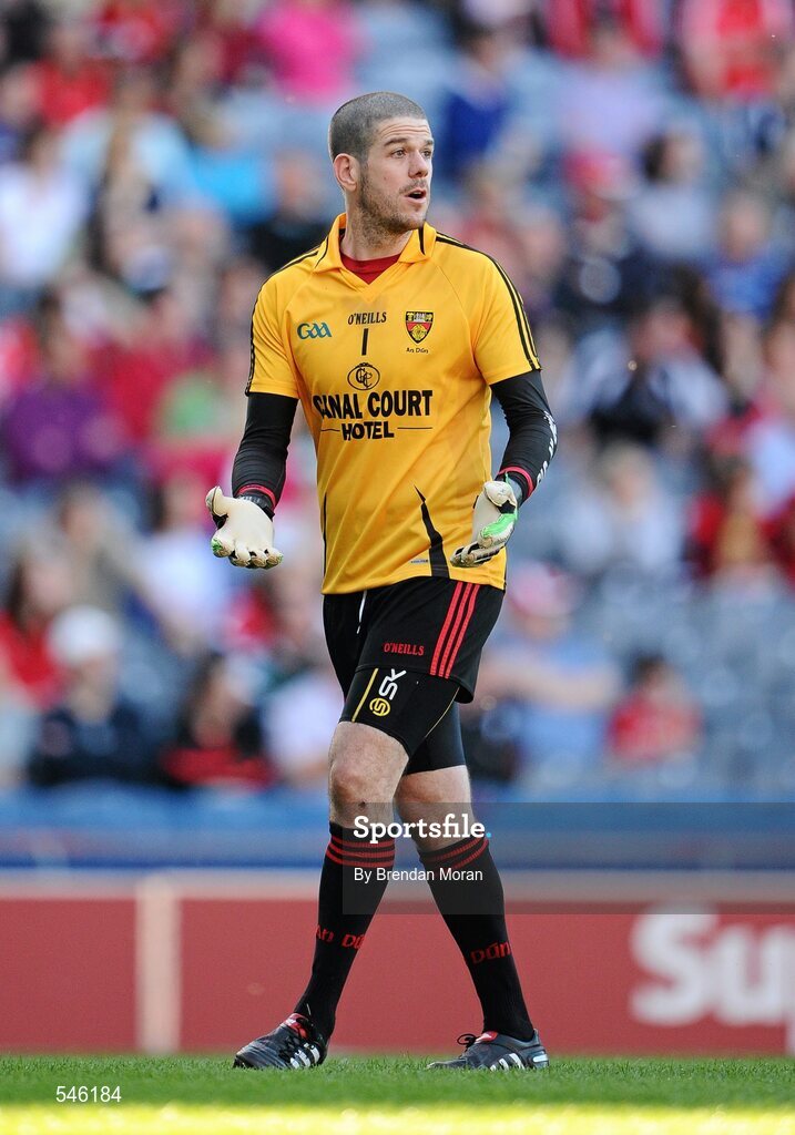 23 July 2011; Brendan McVeigh, Down. GAA Football All-Ireland Senior Championship Qualifier Round 4, Cork v Down, Croke Park, Dublin. Picture credit: Brendan Moran / SPORTSFILE