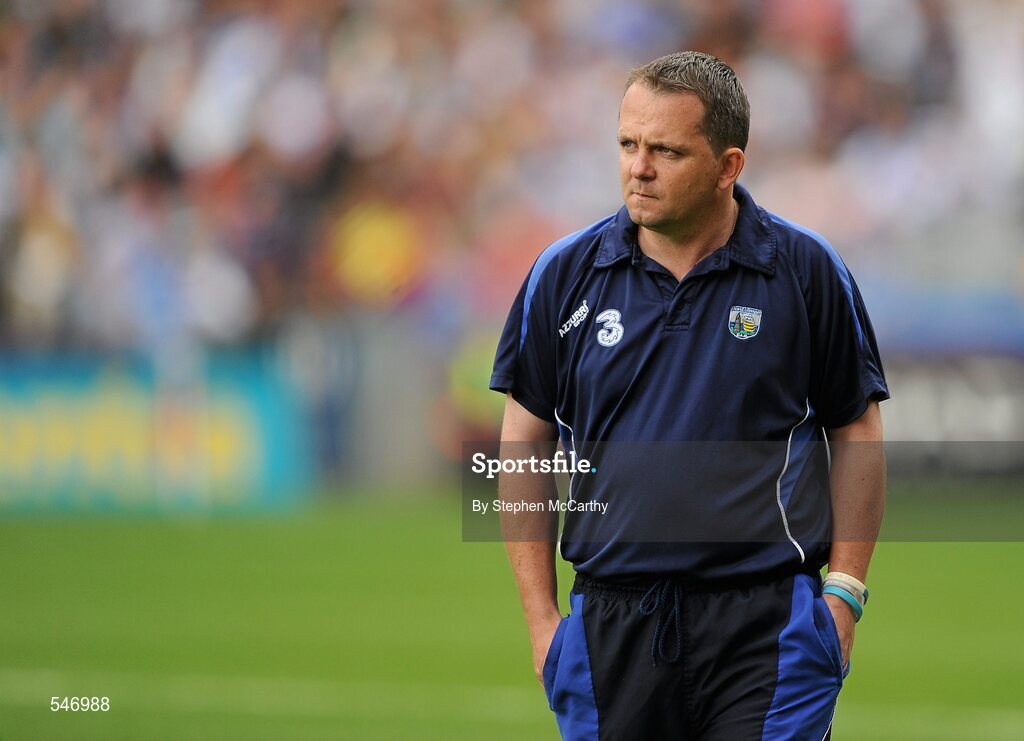 7 August 2011; Waterford manager Davy Fitzgerald. GAA Hurling All-Ireland Senior Championship Semi-Final, Kilkenny v Waterford, Croke Park, Dublin. Picture credit: Stephen McCarthy / SPORTSFILE