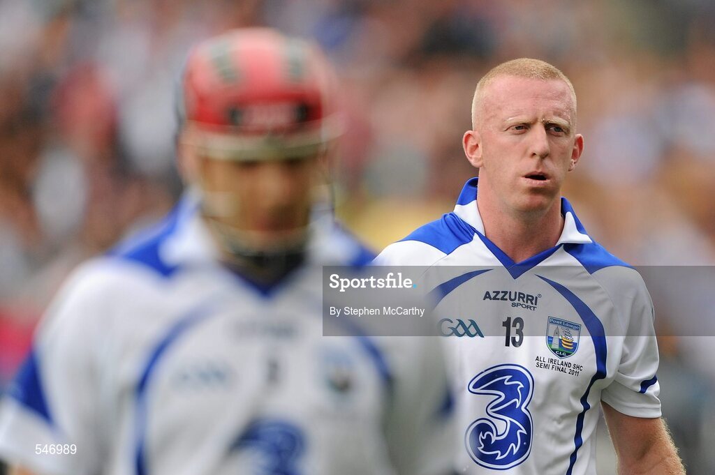 7 August 2011; John Mullane, Waterford. GAA Hurling All-Ireland Senior Championship Semi-Final, Kilkenny v Waterford, Croke Park, Dublin. Picture credit: Stephen McCarthy / SPORTSFILE