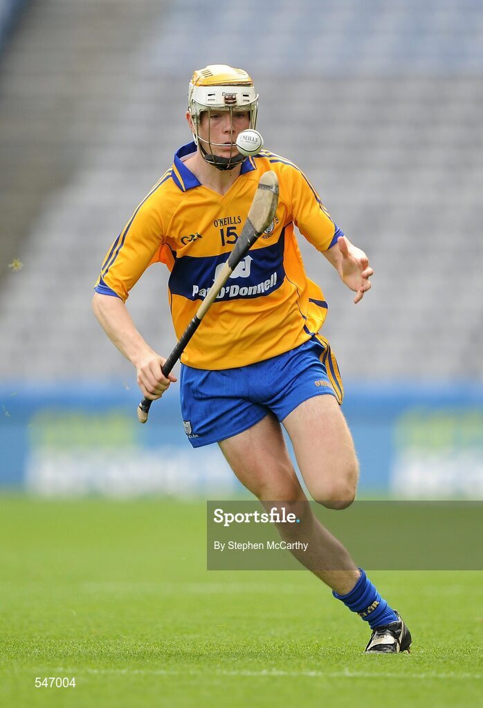 7 August 2011; Aaron Cunningham, Clare. GAA Hurling All-Ireland Minor Championship Semi-Final, Clare v Galway, Croke Park, Dublin. Picture credit: Stephen McCarthy / SPORTSFILE