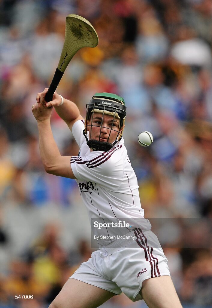 7 August 2011; Shane Mannion, Galway. GAA Hurling All-Ireland Minor Championship Semi-Final, Clare v Galway, Croke Park, Dublin. Picture credit: Stephen McCarthy / SPORTSFILE