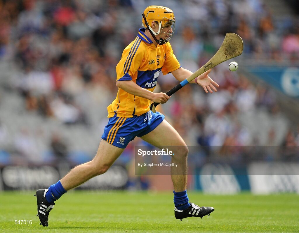 7 August 2011; Jarlath Colleran, Clare. GAA Hurling All-Ireland Minor Championship Semi-Final, Clare v Galway, Croke Park, Dublin. Picture credit: Stephen McCarthy / SPORTSFILE