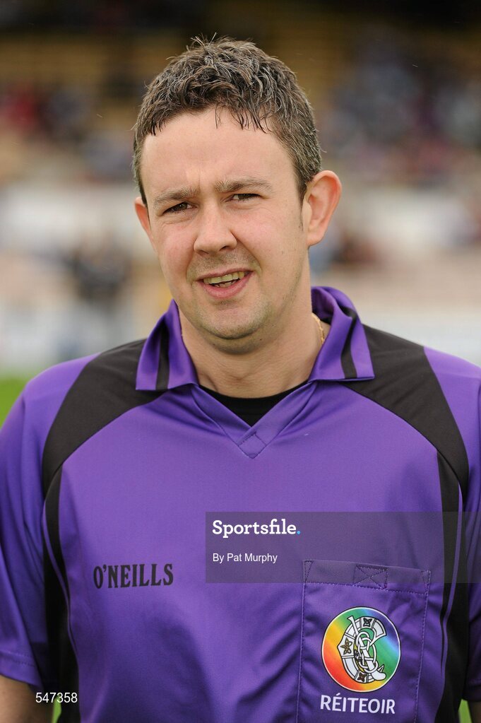 13 August 2011; Referee Fintan McNamara. All-Ireland Senior Camogie Championship Semi-Final in association with RTE Sport, Cork v Wexford, Nowlan Park, Kilkenny. Picture credit: Pat Murphy / SPORTSFILE