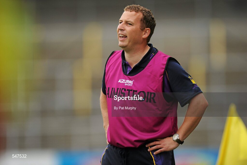 13 August 2011; Wexford manager J.J. Doyle. All-Ireland Senior Camogie Championship Semi-Final in association with RTE Sport, Cork v Wexford, Nowlan Park, Kilkenny. Picture credit: Pat Murphy / SPORTSFILE