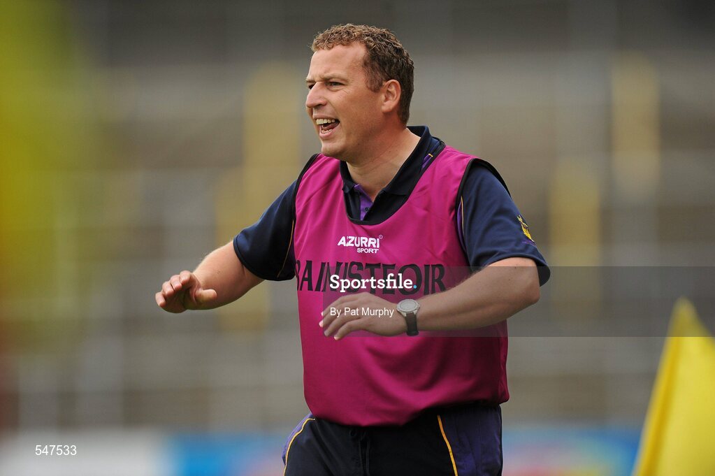 13 August 2011; Wexford manager J.J. Doyle. All-Ireland Senior Camogie Championship Semi-Final in association with RTE Sport, Cork v Wexford, Nowlan Park, Kilkenny. Picture credit: Pat Murphy / SPORTSFILE