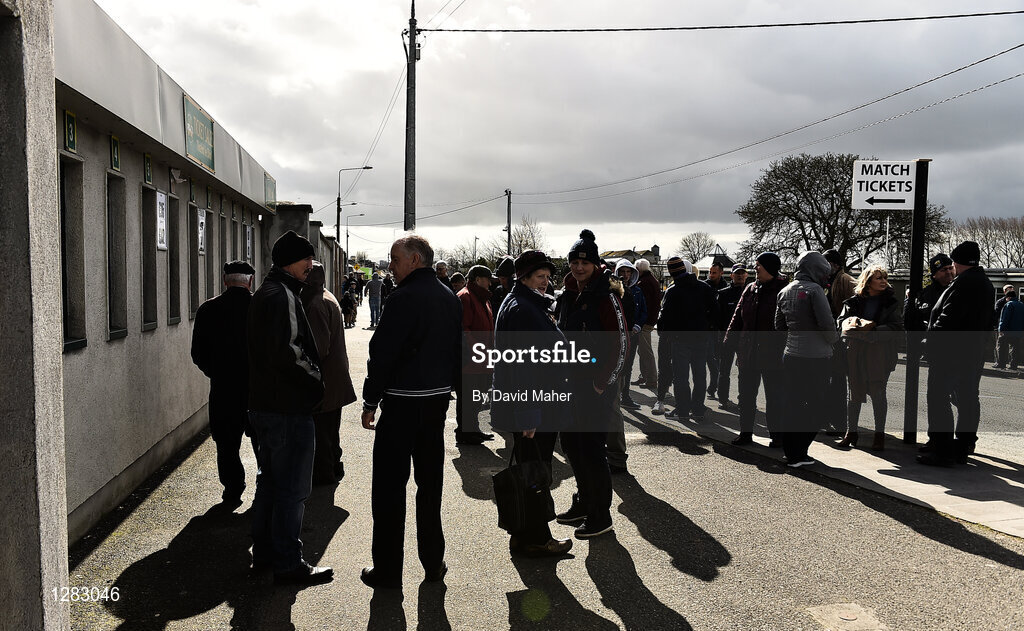 12 March 2017; A general view outside the ground before the start of the Allianz Hurling League Division 1B Round 4 match between Offaly and Wexford at O’Connor Park in Tullamore, Co. Offaly. Photo by David Maher/Sportsfile