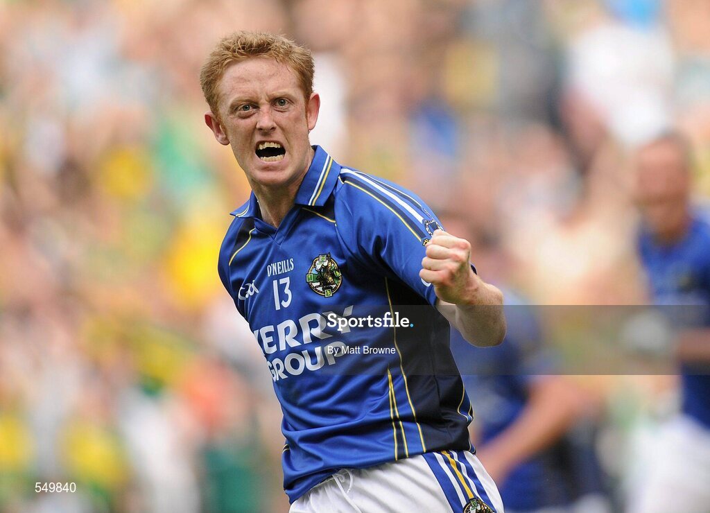 21 August 2011; Colm Cooper, Kerry, celebrates after scoring his side's first goal. GAA Football All-Ireland Senior Championship Semi-Final, Mayo v Kerry, Croke Park, Dublin. Picture credit: Matt Browne / SPORTSFILE
