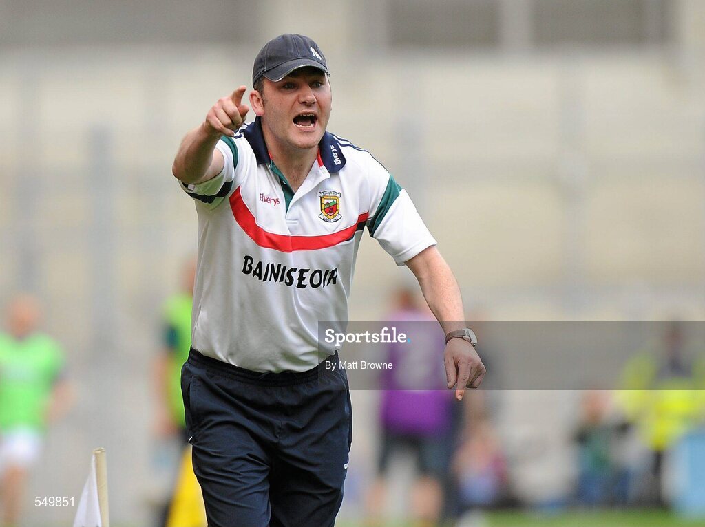 21 August 2011; Mayo manager James Horan. GAA Football All-Ireland Senior Championship Semi-Final, Mayo v Kerry, Croke Park, Dublin. Picture credit: Matt Browne / SPORTSFILE
