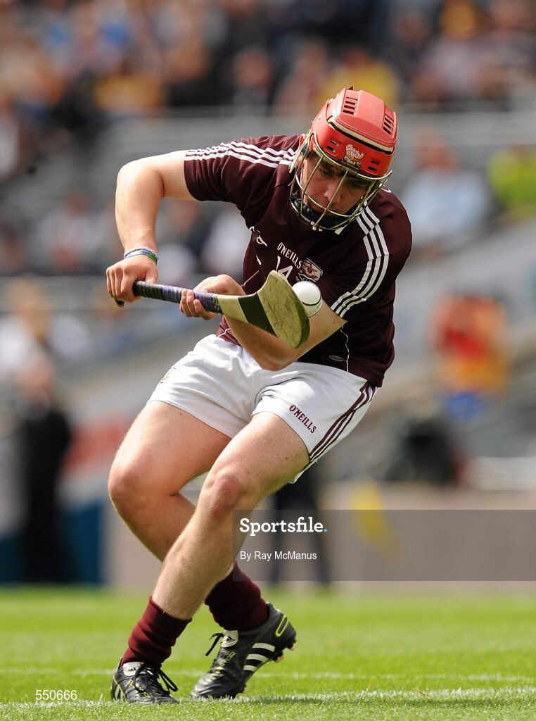 7 August 2011; Shane Maloney, Galway. GAA Hurling All-Ireland Minor Championship Semi-Final, Clare v Galway, Croke Park, Dublin. Picture credit: Ray McManus / SPORTSFILE