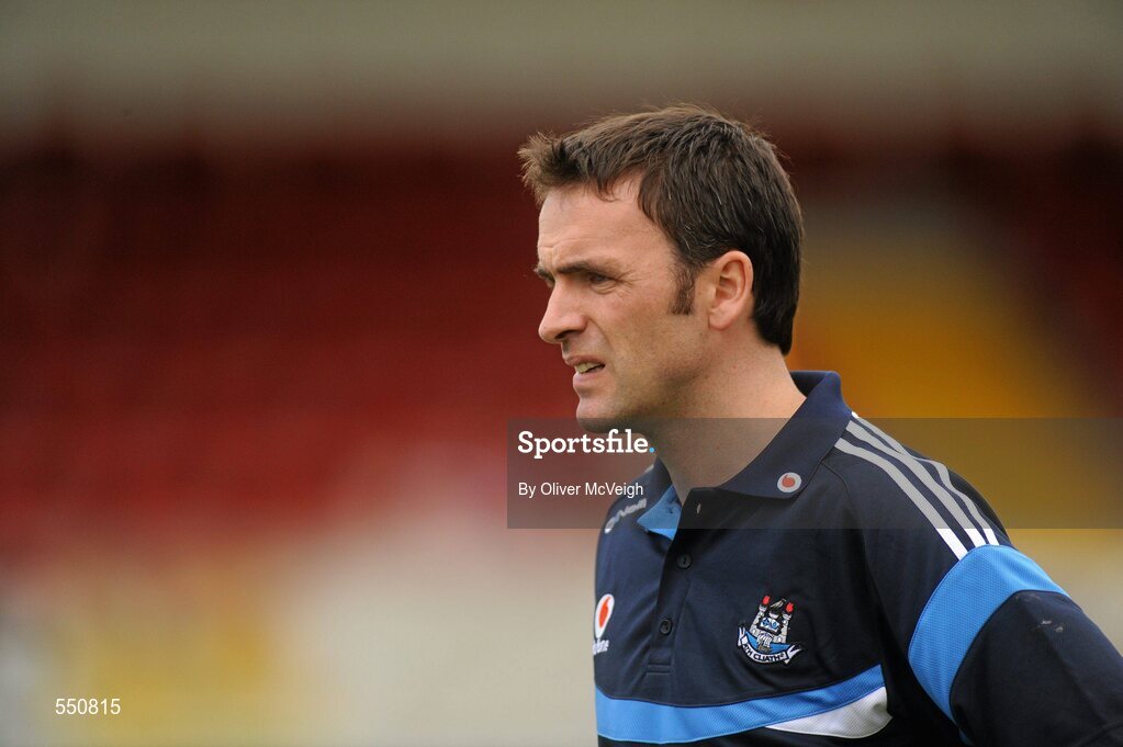 20 August 2011; Dublin managerJohn McEvoy . Bord Gais Energy GAA Hurling Under 21 All-Ireland Championship Semi-Final, Antrim v Dublin, Pairc Esler, Newry, Co. Down. Picture credit: Oliver McVeigh / SPORTSFILE
